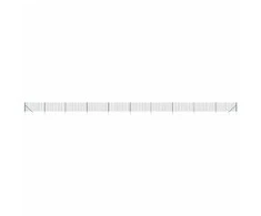 Vielinė tinklinė tvora su smaigais, žalios spalvos, 1x25m