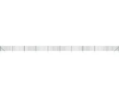 Vielinė tinklinė tvora su smaigais, žalios spalvos, 0,8x25m