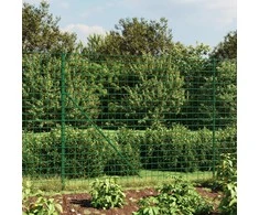 Vielinė tinklinė tvora su smaigais, žalios spalvos, 2,2x25m