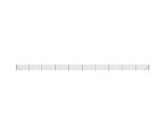 Vielinė tinklinė tvora su smaigais, žalios spalvos, 0,8x25m