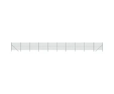 Vielinė tinklinė tvora, žalia, 1,6x25m, galvanizuotas plienas