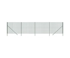 Vielinė tinklinė tvora, žalia, 1,8x10m, galvanizuotas plienas