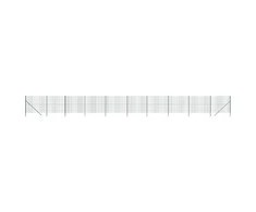 Vielinė tinklinė tvora, žalia, 1,8x25m, galvanizuotas plienas