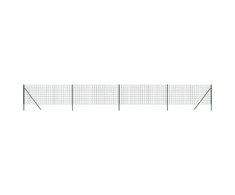 Vielinė tinklinė tvora, žalia, 1x10m, galvanizuotas plienas