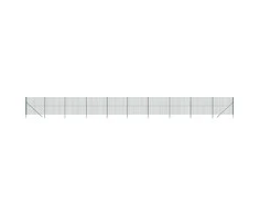Vielinė tinklinė tvora, žalia, 2,2x25m, galvanizuotas plienas
