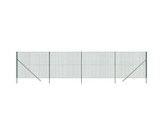 Vielinė tinklinė tvora, žalia, 2x10m, galvanizuotas plienas