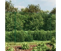 Vielinė tinklinė tvora, žalia, 2x25m, galvanizuotas plienas