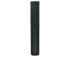 Tinklinė tvora, žalia, 1x25m, cinkuotas plienas