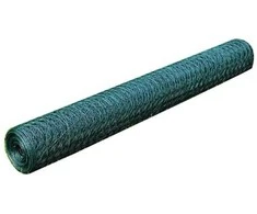 Vielos tinklas, žalias, 25x0,5m, dengtas PVC danga