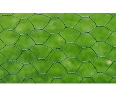 Vielos tinklas, žalias, 25x0,5m, dengtas PVC danga
