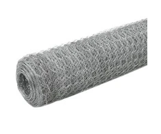 Vielos tinklas, sidabr., 25x1,5m, galvan. plienas