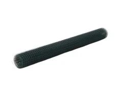 Vielos tinklas su PVC danga, žalias, 10x1,5m