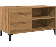 Vinilinių plokštelių spintelė, artisano, 84,5x38x48cm, mediena