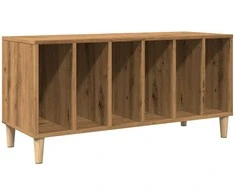 Vinilinių plokštelių spintelė, artisano, 100x38x48cm, mediena