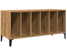 Vinilinių plokštelių spintelė, artisano, 100x38x48cm, mediena