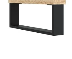 Vinilinių plokštelių spintelė, ąžuolo, 85x38x48cm, mediena