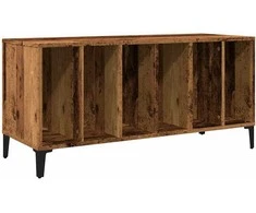 Vinilinių plokštelių spintelė, medienos, 100x38x48cm, mediena