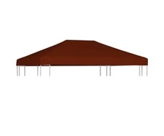 Viršutinis pavėsinės uždangalas, terakota, 3x4m, 310 g/m²