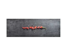 Virtuvės kilimas, 60x180cm, plaunamas, su pipiru