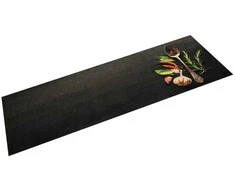 Virtuvės kilimėlis, 45x150cm, aksomas, plaunamas, prieskoniai