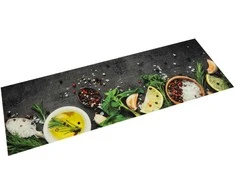 Virtuvės kilimėlis, 45x150cm, aksomas, plaunamas, prieskoniai