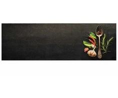 Virtuvės kilimėlis, 60x180cm, aksomas, plaunamas, prieskoniai