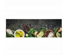 Virtuvės kilimėlis, 60x180cm, aksomas, plaunamas, prieskoniai
