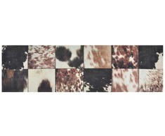 Virtuvės kilimėlis, 60x180cm, aksomas, plaunamas, gyvūno oda