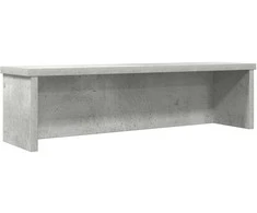 Virtuvės lentyna, sukraunama, betono, 50x15x16cm, mediena