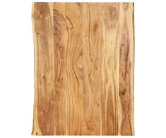 Stalviršis, 80x(50-60)x2,5cm, akacijos medienos masyvas