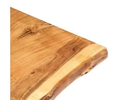 Stalviršis, 80x(50-60)x3,8cm, akacijos medienos masyvas