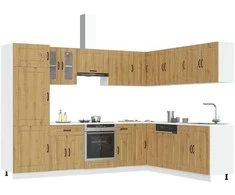 Virtuvinių spintelių komplektas, 14 dalių, Kalmar, artisano