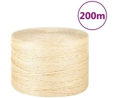 Virvė, 200m, 100% sizalis, 3mm
