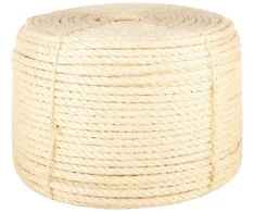 Virvė, 25m, 100% sizalis, 12mm