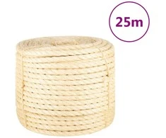 Virvė, 25m, 100% sizalis, 14mm