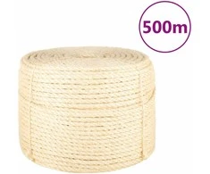 Virvė, 500m, 100% sizalis, 10mm