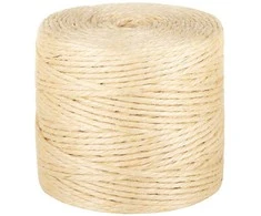 Virvė, 50m, 100% sizalis, 4mm