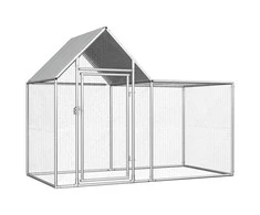 Voljeras viščiukams, 2x1x1,5m, galvanizuotas plienas