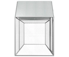 Voljeras viščiukams, 3x1x1,5m, galvanizuotas plienas