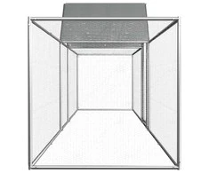Voljeras viščiukams, 5x1x1,5m, galvanizuotas plienas