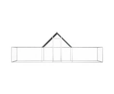 Voljeras viščiukams, 6x2x2m, galvanizuotas plienas