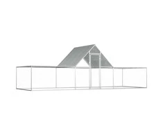Voljeras viščiukams, 6x2x2m, galvanizuotas plienas