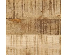 Vonios kambario spintelė, 40x30x50cm, mango masyvas ir geležis