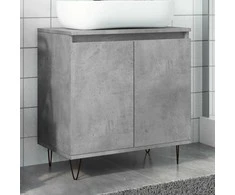Vonios kambario spintelė, betono pilka, 58x33x60cm, mediena