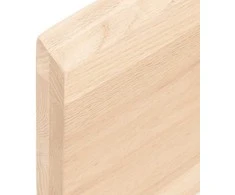 Vonios kambario stalviršis, 100x40x(2-4) cm, medienos masyvas