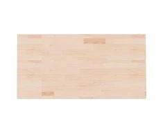 Vonios kambario stalviršis, 100x50x1,5cm, medienos masyvas