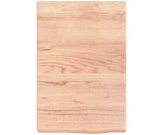 Vonios stalviršis, šviesiai rudas, 40x60x(2-6) cm, mediena