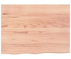Vonios stalviršis, šviesiai rudas, 80x60x(2-4) cm, mediena