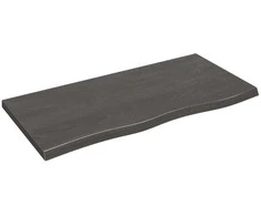 Vonios stalviršis, tamsiai rudas, 100x50x(2-4) cm, mediena