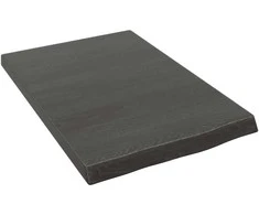 Vonios stalviršis, tamsiai rudas, 40x60x(2-4) cm, mediena